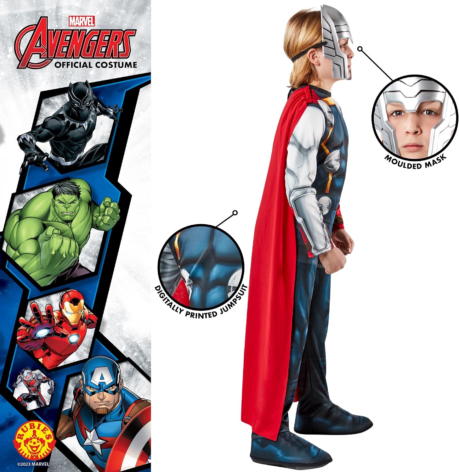 Thumbnail 2 de Rubie's Thor Child's Costume 100% Polyester