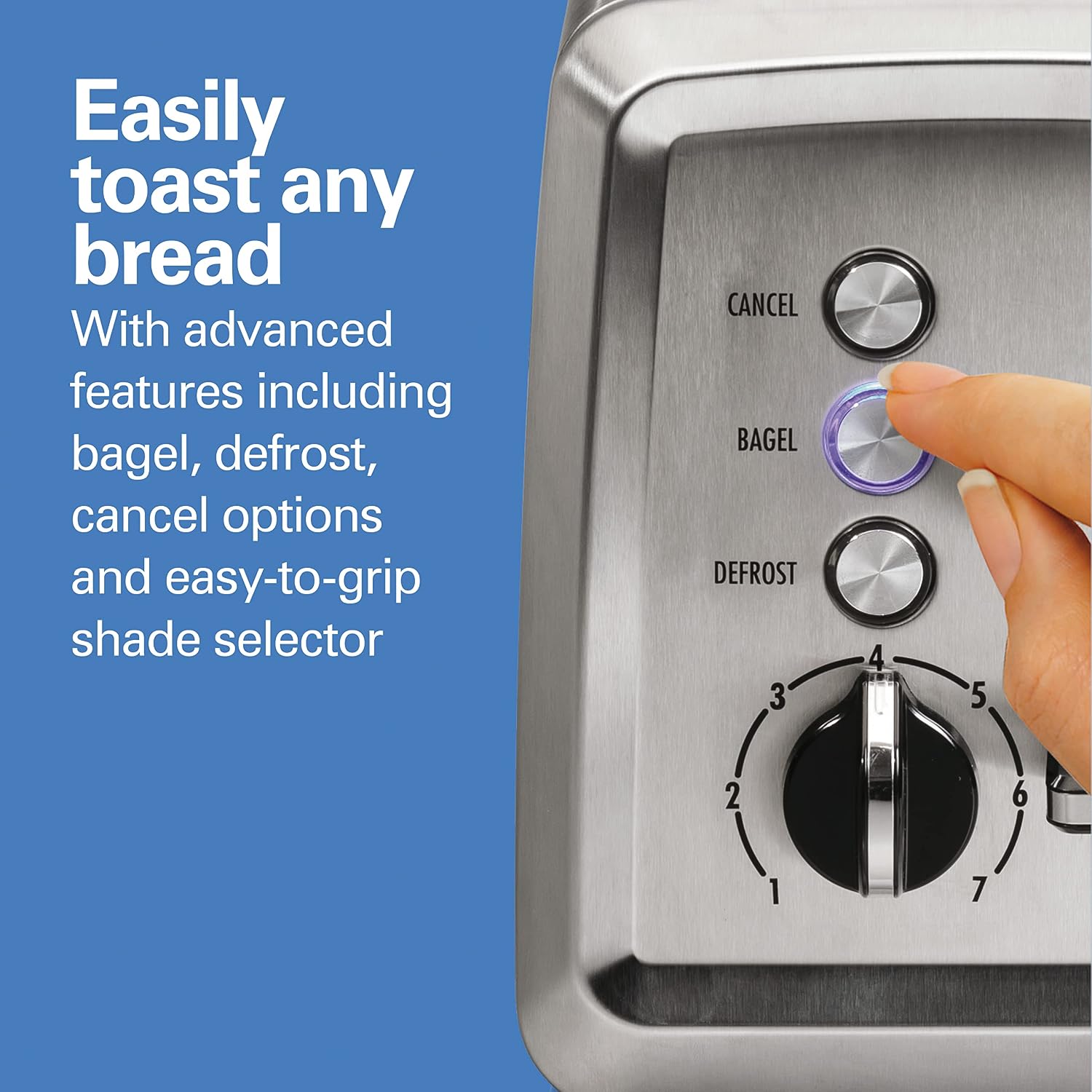 Thumbnail 1 de Hamilton Beach 2-Slice Toaster with Extra-Wide Slots 🍞