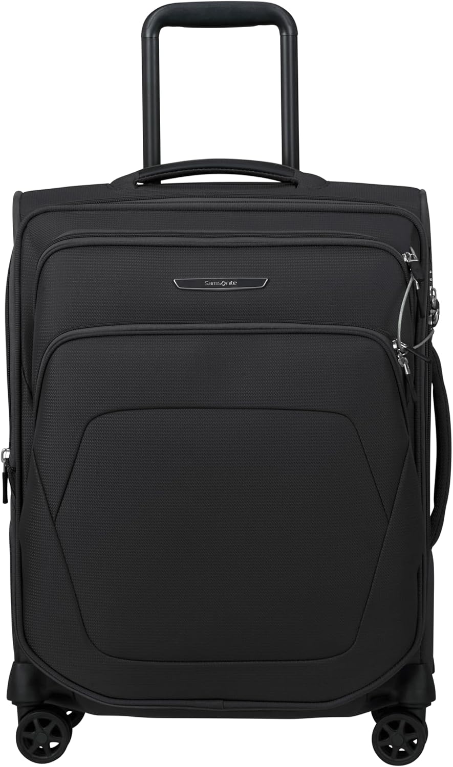 Detalle 2 de Samsonite Spark SNG Eco – Valise cabine 55 × 40 × 23 cm, extensible, 48/55 L, noir