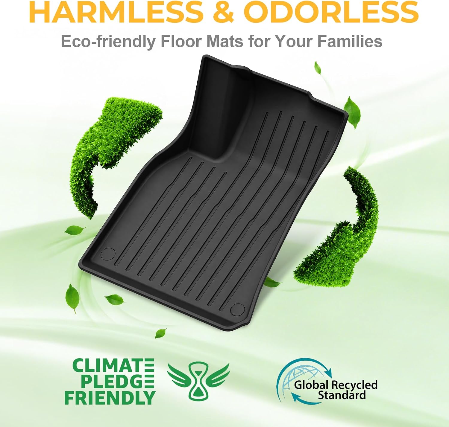 Thumbnail 5 de GALVAGNITE Floor Mats for Tesla Model Y (2021–2024) Full Coverage All-Weather Mat Set