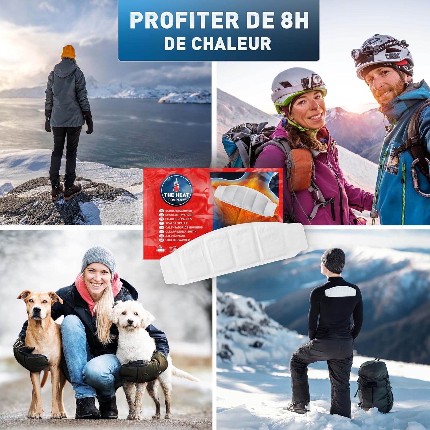 Detalle 2 de THE HEAT COMPANY Chauffe-Épaules 8h 🧣