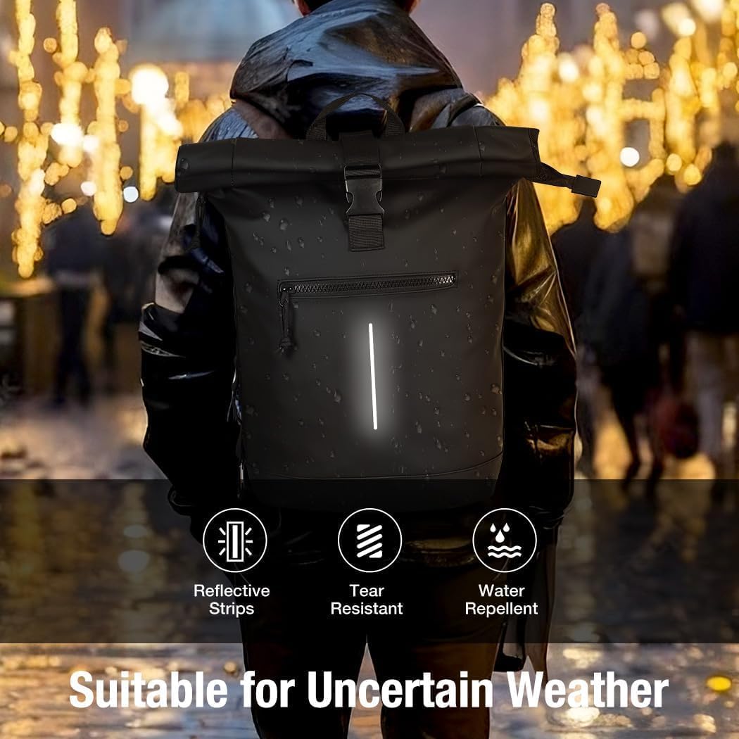 Thumbnail 4 de Lekeinchi Rolltop Rucksack 25 L