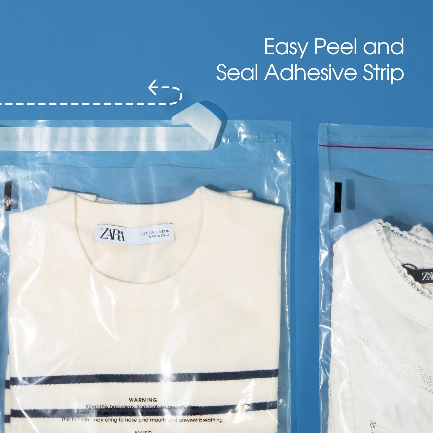 Thumbnail 4 de Spartan Industrial SFW-Bag-0912 9 x 12-Inch Clear Poly Bags, 1,000 Count