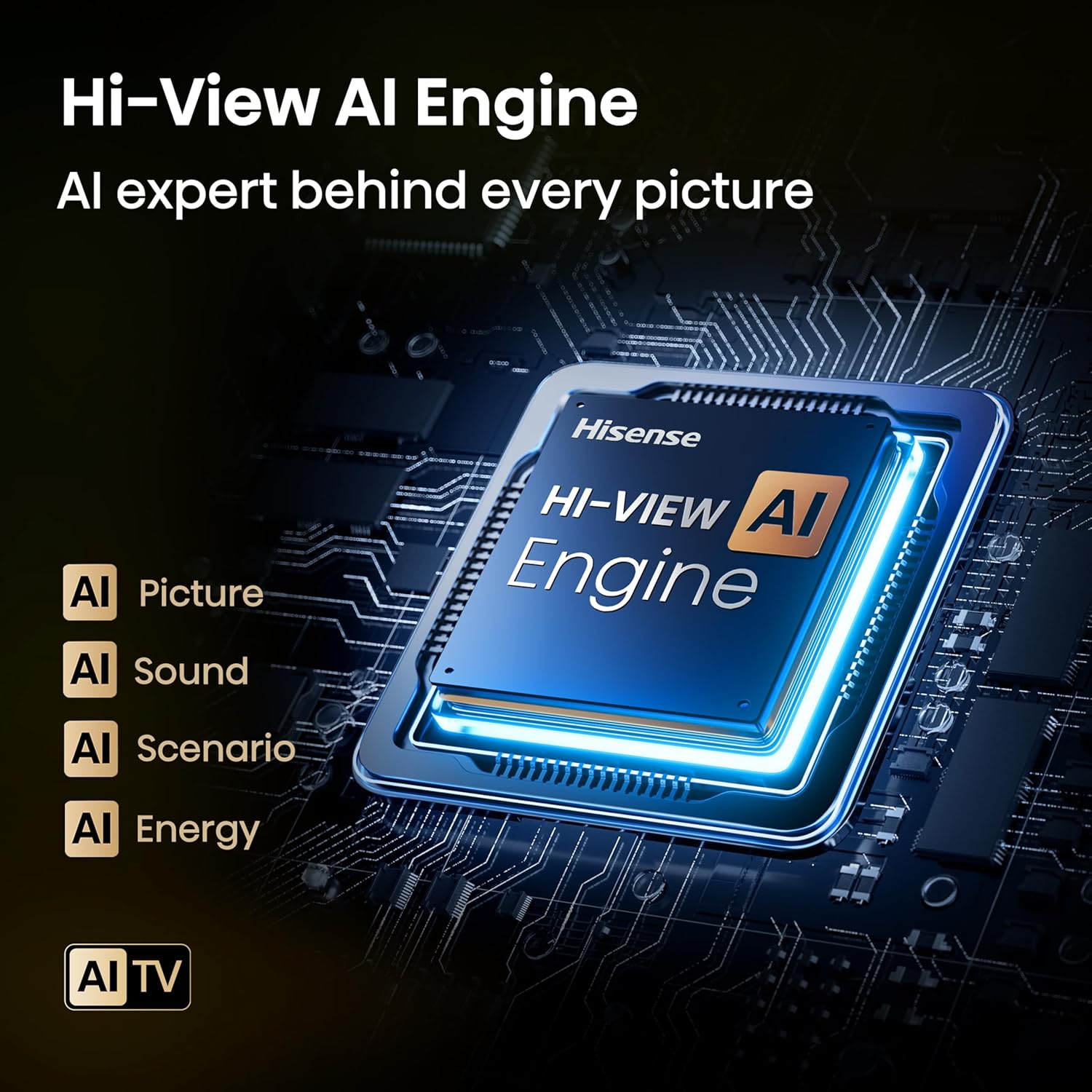 Thumbnail 6 de Hisense 50" 50E78QTUK PRO 144Hz QLED Smart AI TV (Dolby Atmos, FreeSync Premium PRO)