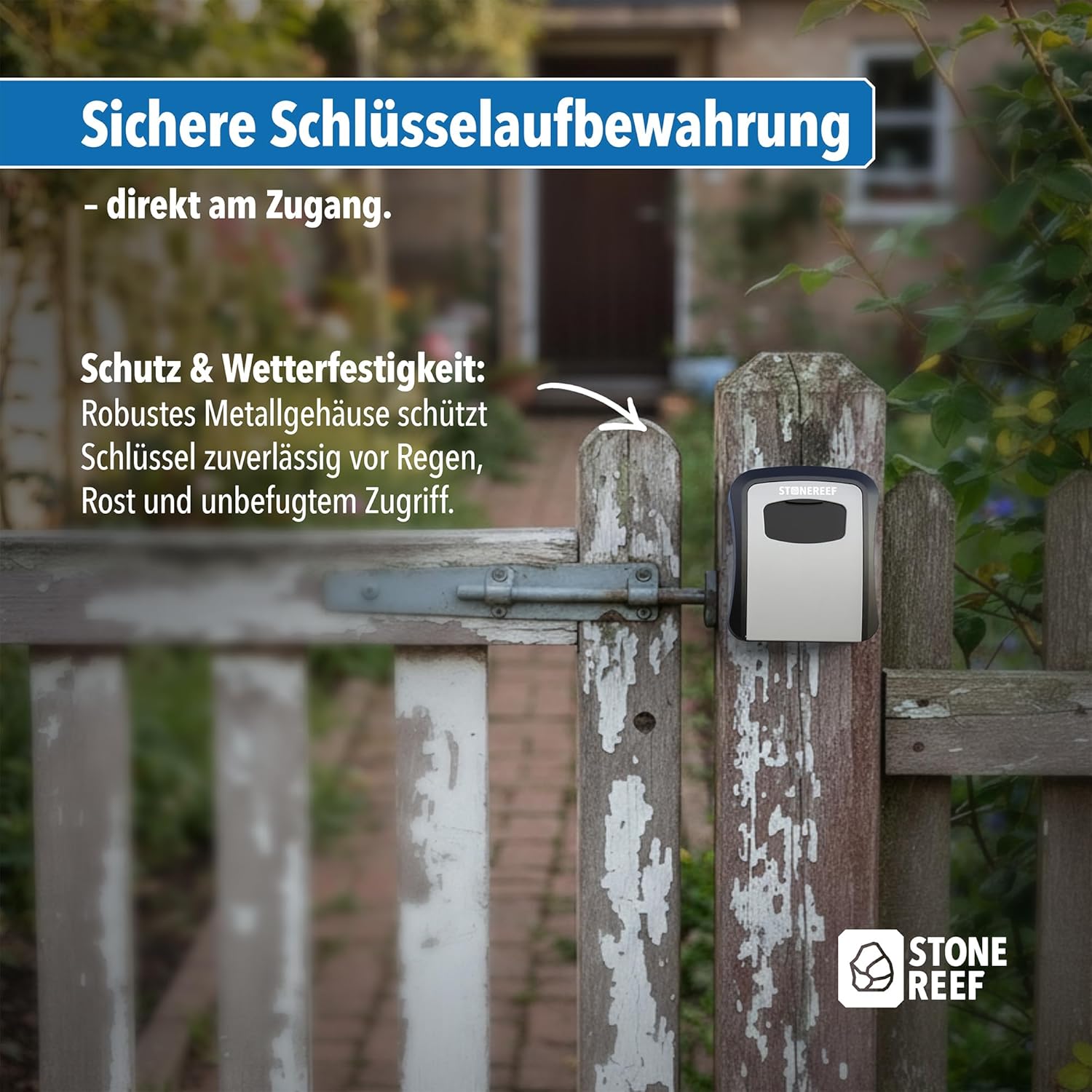 Thumbnail 3 de Schlüsselbox mit Zahlencode für außen