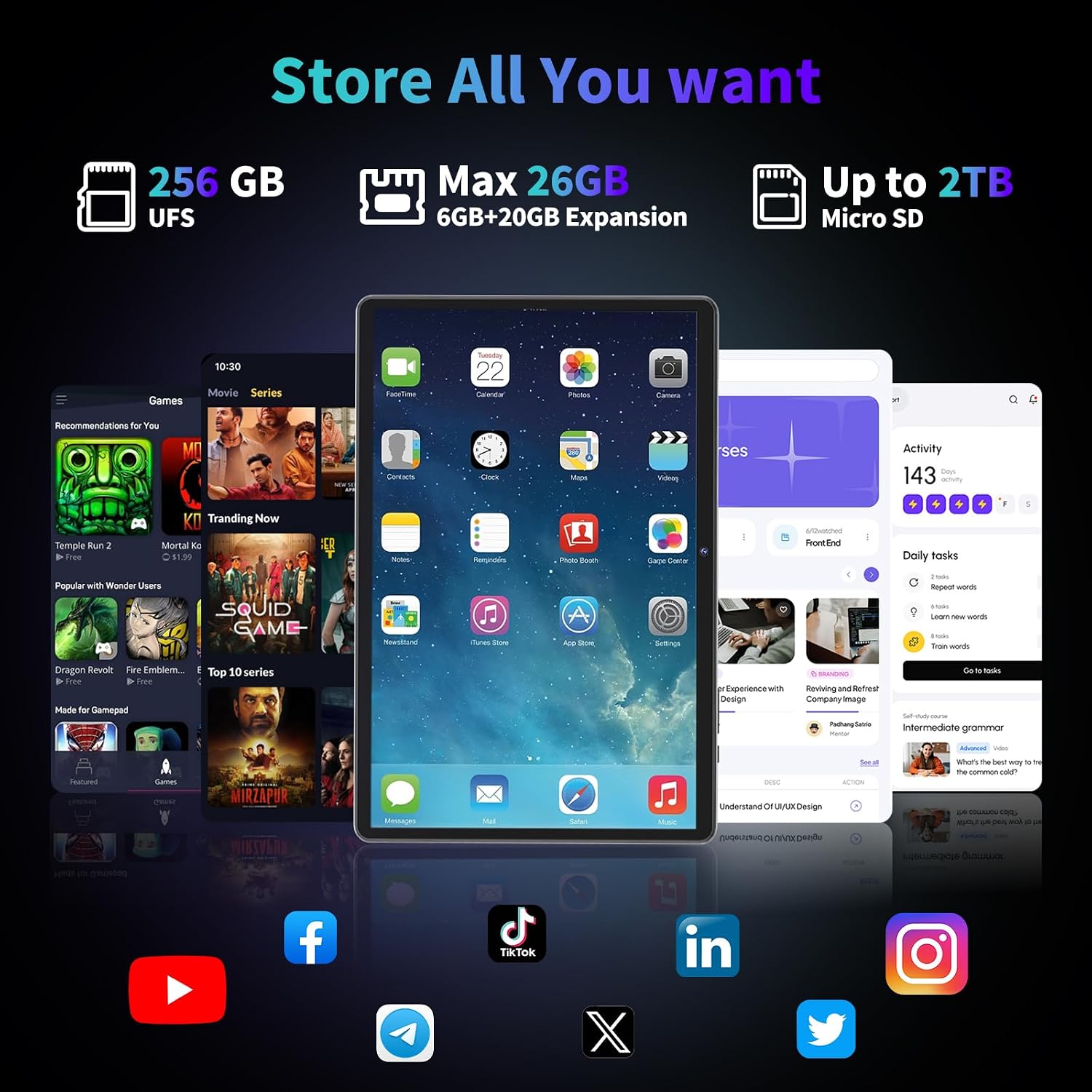 Detalle de Relndoo 10-inch Android tablet