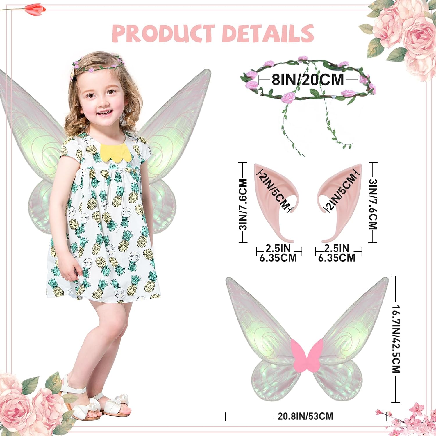 Thumbnail 5 de Jeackcelle Fairy Wings 60cm