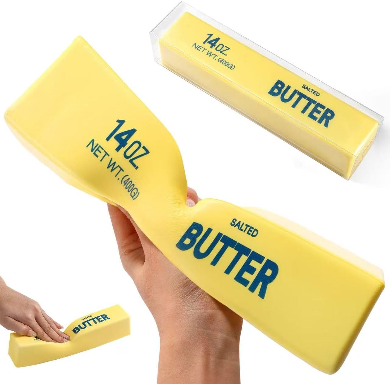 Detalle de LYPMWKMWH Big Butter Squishy, 14 oz PU Slow-Rising Fidget Toy