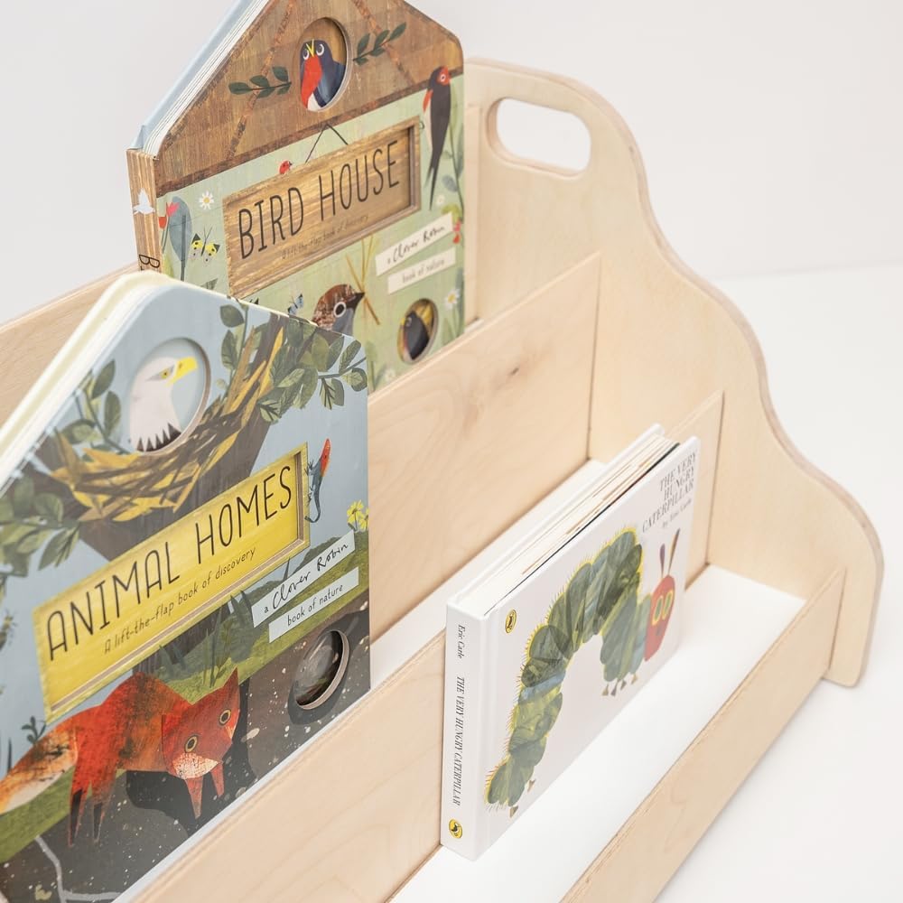 Detalle de MAMOI Libreria per bambini – scaffale autoportante per cameretta, organizer libri e quaderni