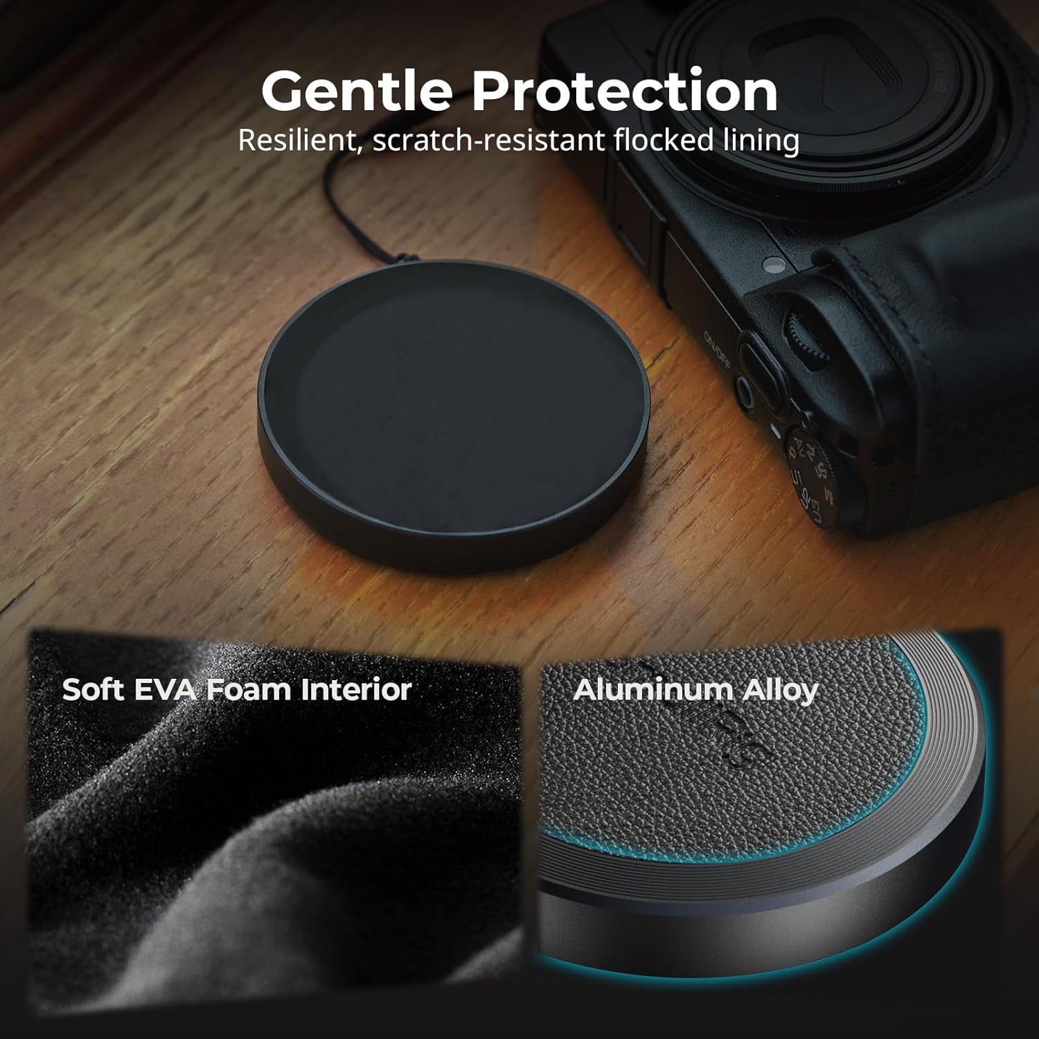 Thumbnail 4 de SmallRig Bouchon d’Objectif de Protection pour Ricoh GR IV (5680) avec Dragonne Anti-Perte