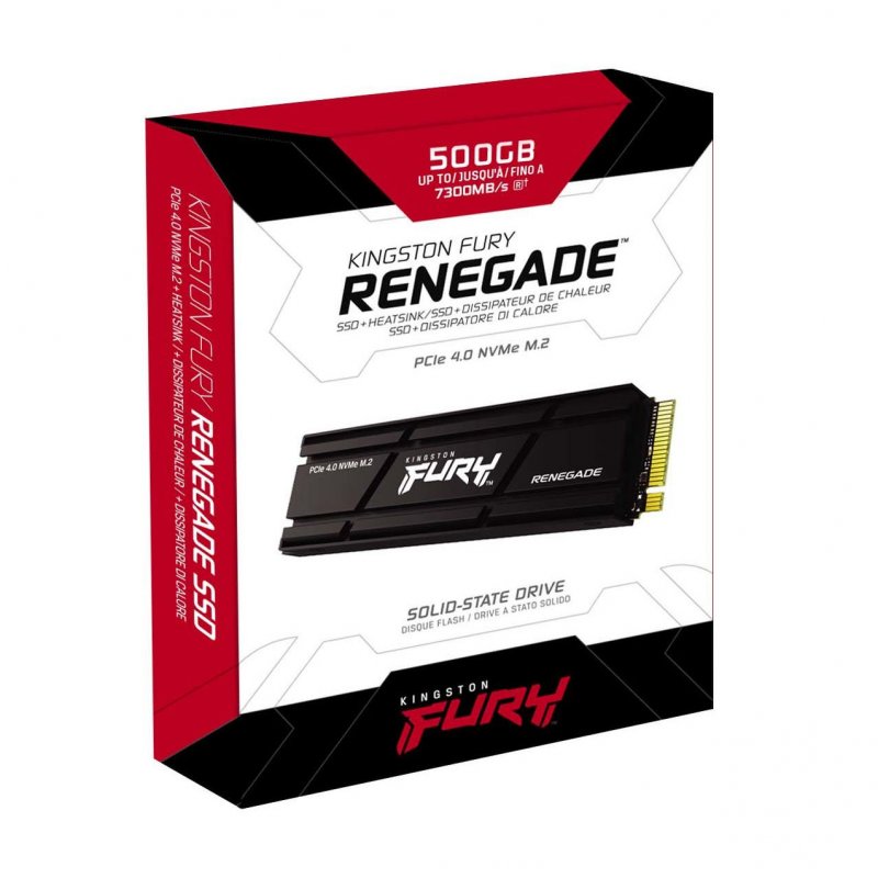 Detalle 2 de Kingston FURY Renegade SSD NVMe 1 TB PCIe 4.0 💽