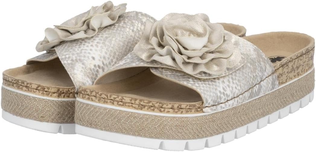 Thumbnail 6 de Rieker Damen Sandalen Pantoletten Modeschuhe Sommerschuhe pink