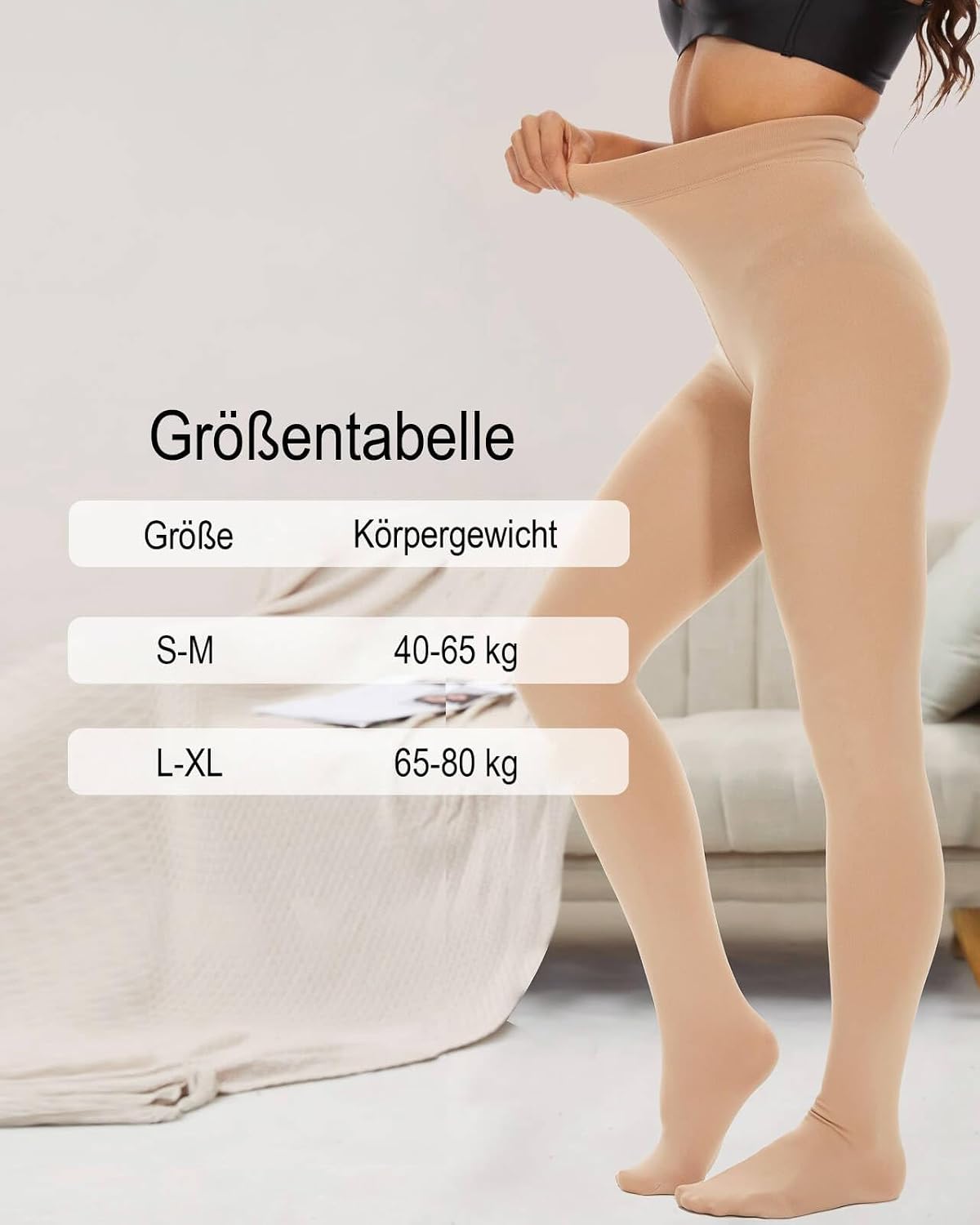 Thumbnail 4 de CozyWow Medias térmicas mujer S‑M 40‑65 kg