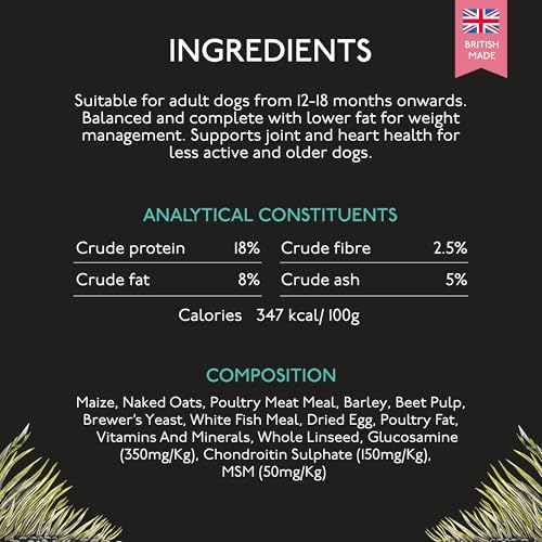 Detalle de Skinner’s Field & Trial Light & Senior Complete Dry Dog Food (15kg) for Older, Overweight or Less Active Dogs
