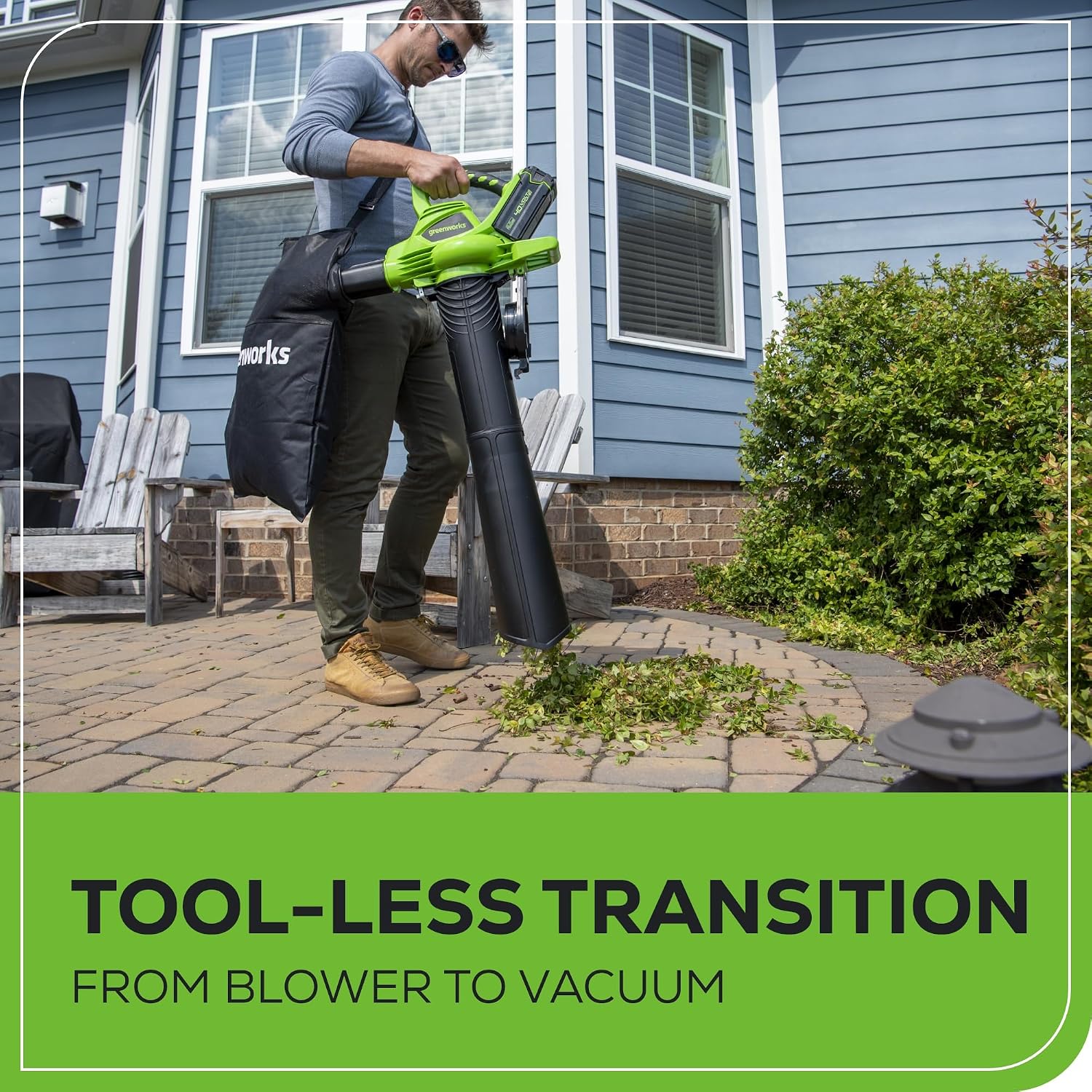 Thumbnail 6 de Greenworks 40V Leaf Blower and Vacuum