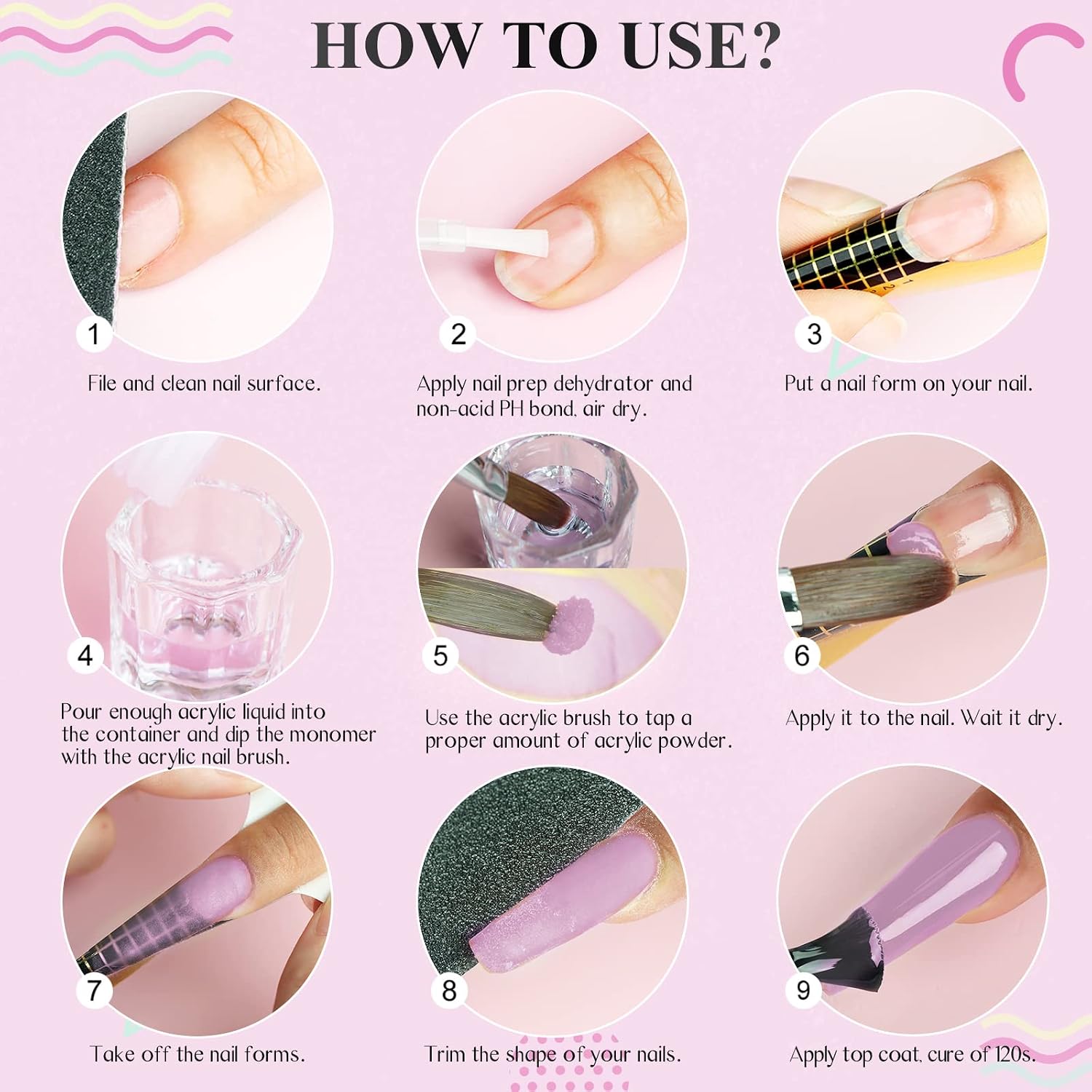Thumbnail 5 de Saviland Acrylic Nail Starter Kit 30 ML 💅