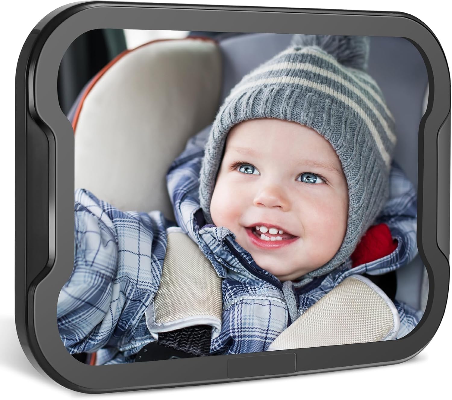 Detalle de Zacro Baby Car Mirror - 360° Fully Adjustable Shatter Proof Rear View Mirror