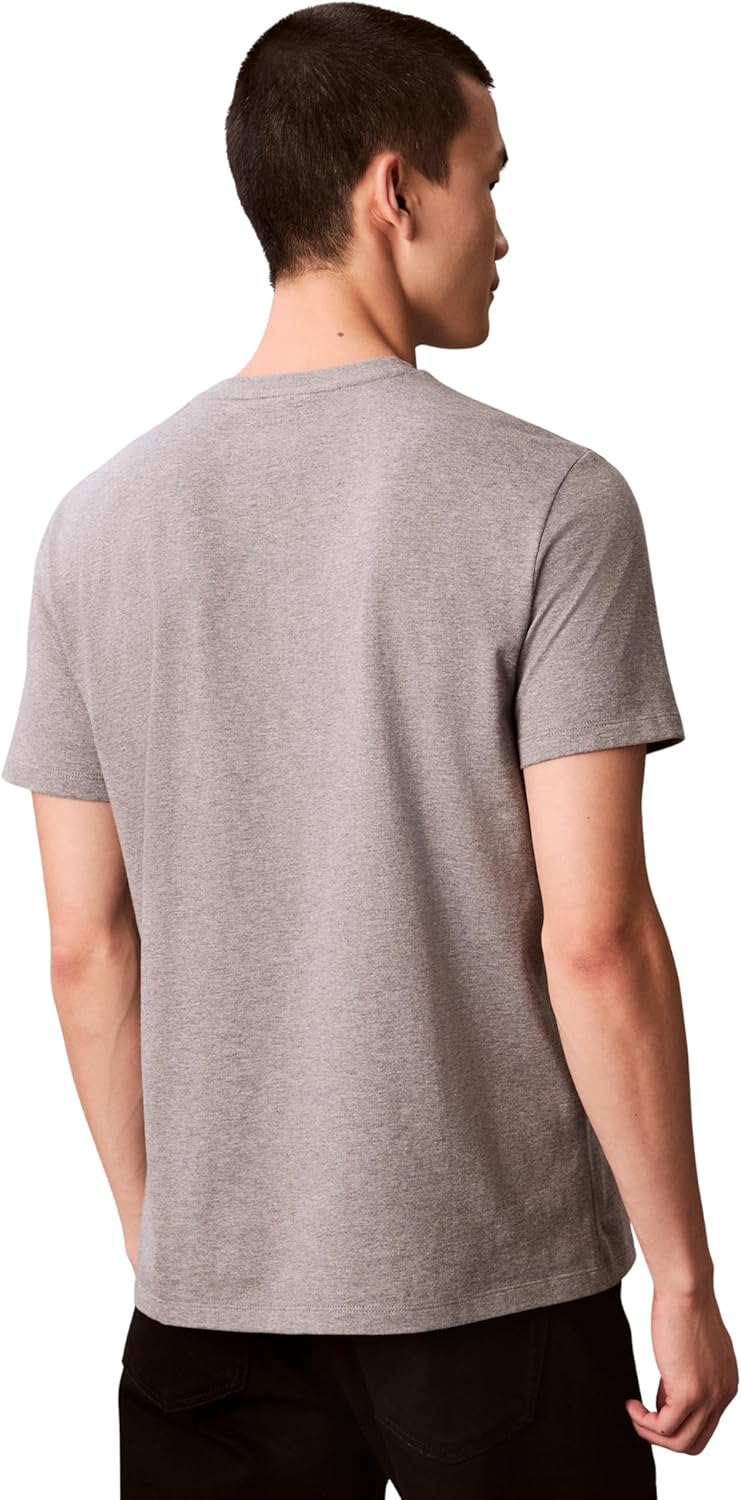 Detalle de Calvin Klein T-shirt manches courtes homme Classic Monogram Tee à col ras-du-cou
