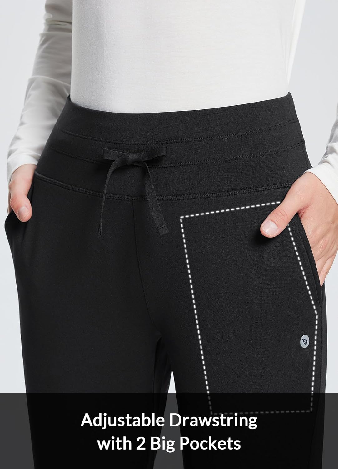 Thumbnail 4 de Baleaf Women's Fleece Pants, Water-Resistant ⚙