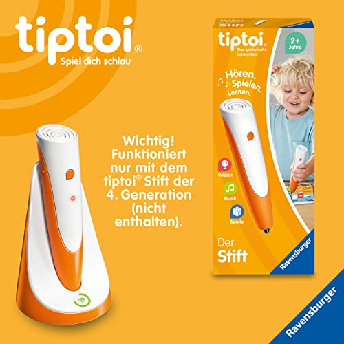 Detalle de Ravensburger tiptoi Ladestation 00111 – Lade- und Speicherlösung für den tiptoi Stift der 4. Generation
