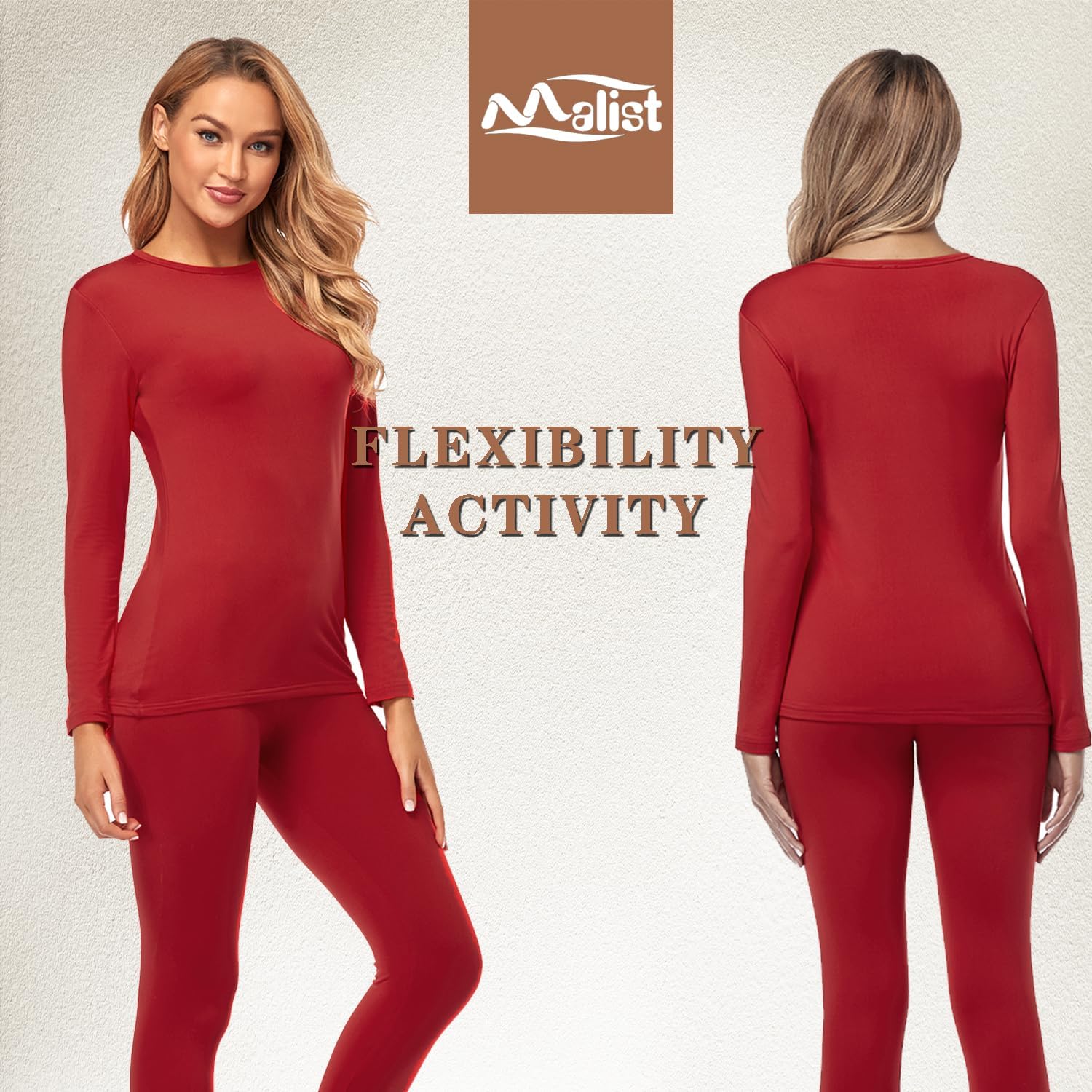 Thumbnail 5 de Malist Women's Thermal Underwear Set, Fleece-Lined