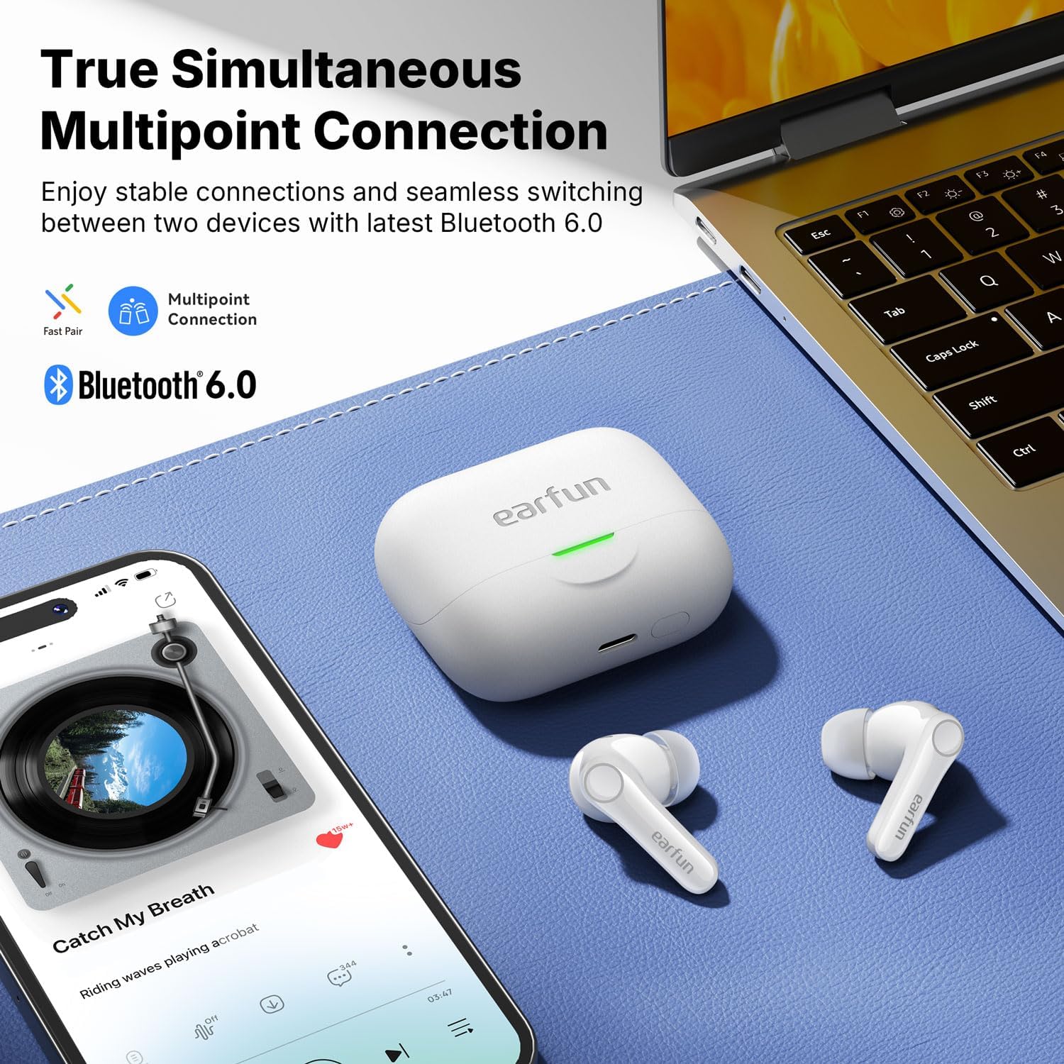 Thumbnail 6 de EarFun Air Pro 4+ Noise Cancelling Earbuds