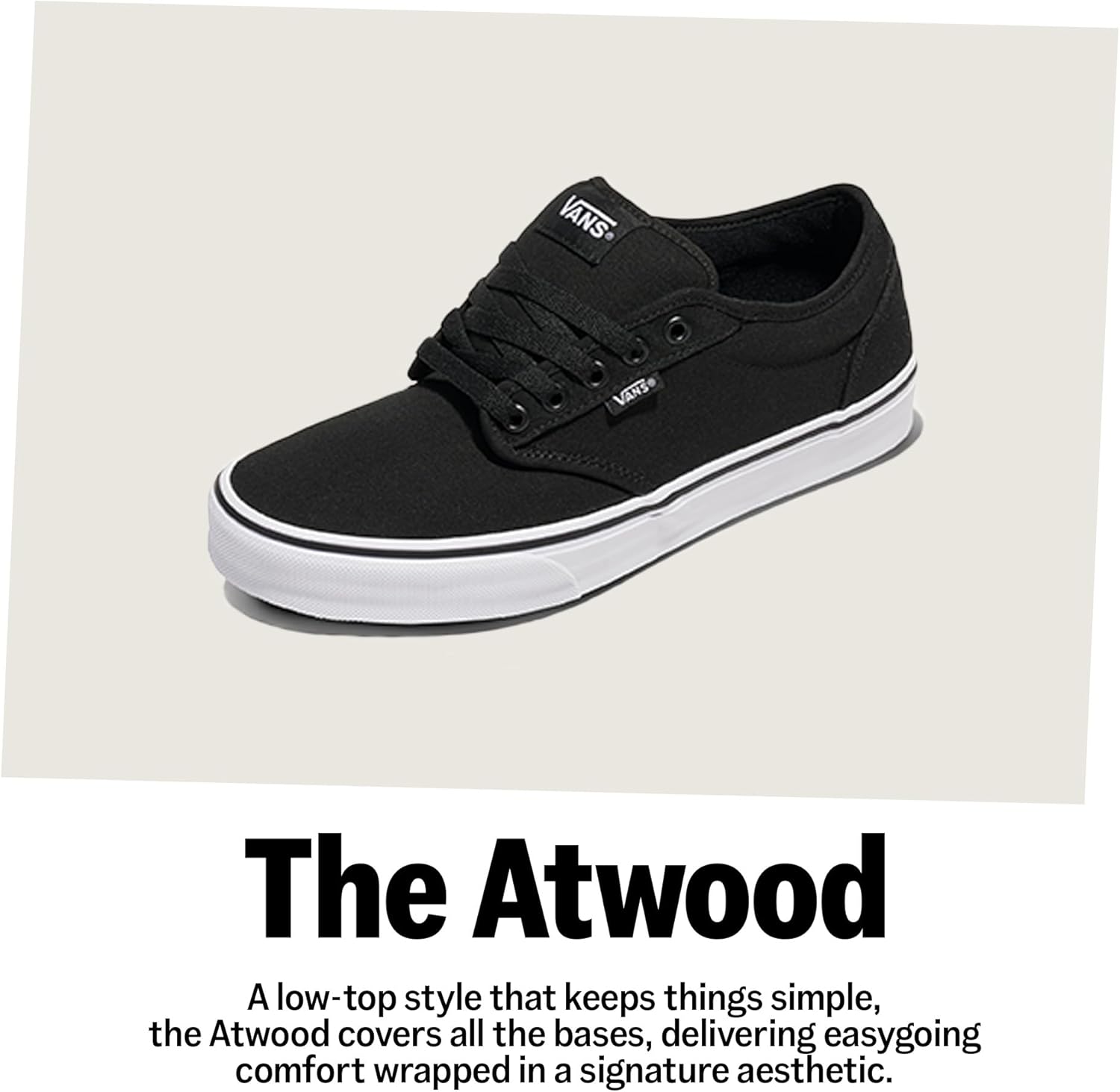 Thumbnail 6 de Vans Atwood Baskets BassesHomme – Baskets basses en textile à lacets