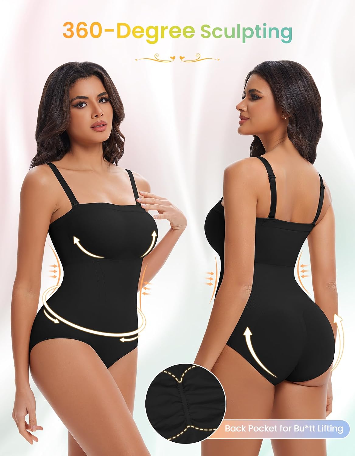 Detalle de SIMIYA Shapewear Bodysuit Polyamide