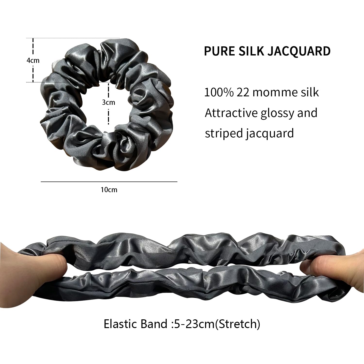 Thumbnail 2 de Townssilk Haargummis 22 Momme 🎀