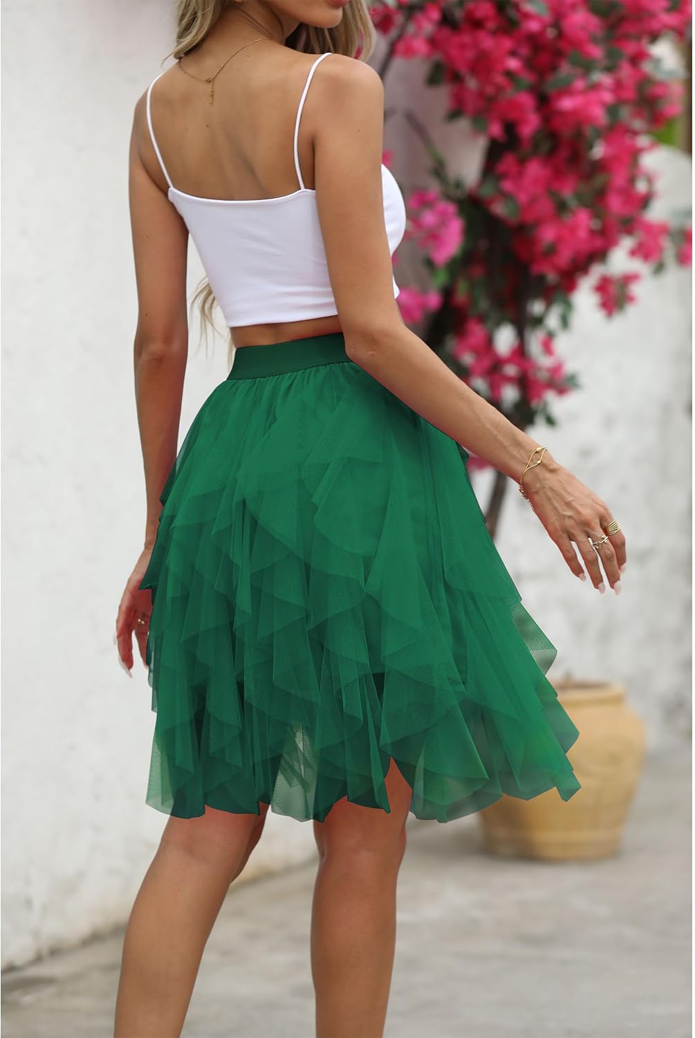 Detalle de Kingfancy A-Line Skirt in Tulle