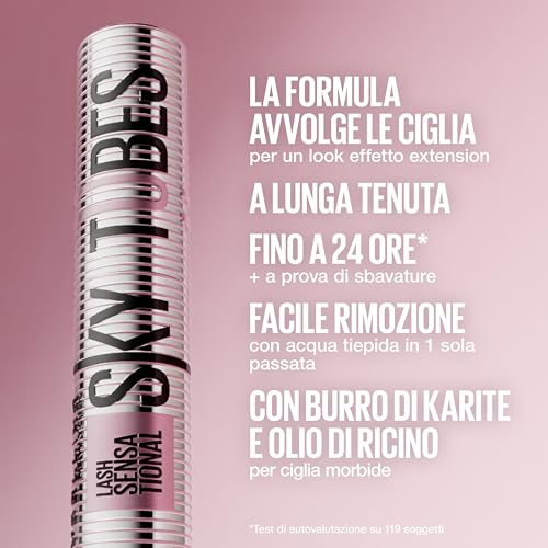 Thumbnail 3 de Maybelline New York Sky Tubes Mascara Tubing Allungante – 7 ml, effetto extension e tenuta 24H