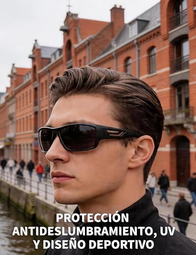 Thumbnail 3 de PUKCLAR Gafas de Sol Polarizadas Unisex con Protección UV400 y Montura TR90 ultraligera