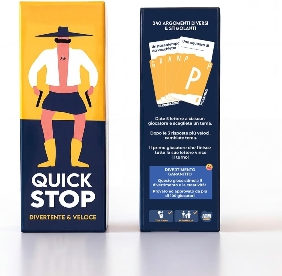 Thumbnail 4 de ATM Gaming QUICKSTOP gioco di carte 2-7 giocatori