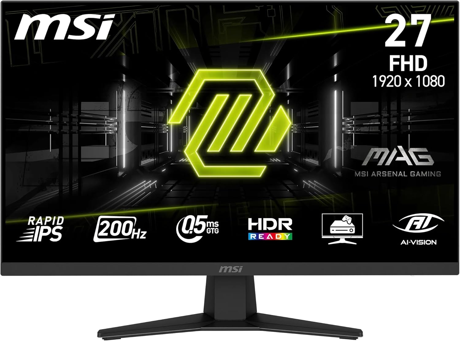 MSI MAG 274F Monitor gaming 27" FHD 200 Hz 📺