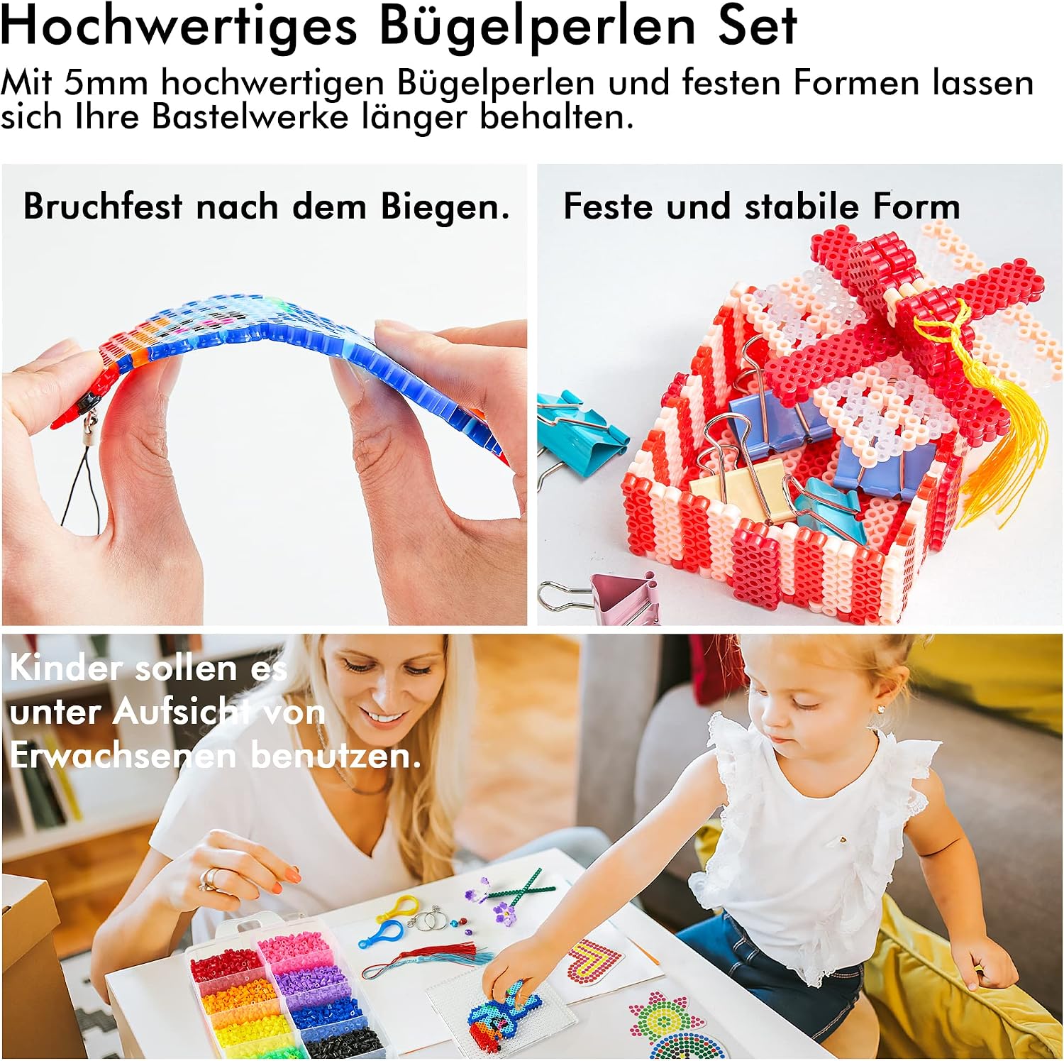 Thumbnail 4 de Inscraft Bügelperlen Set 25.000 Stück 🎨