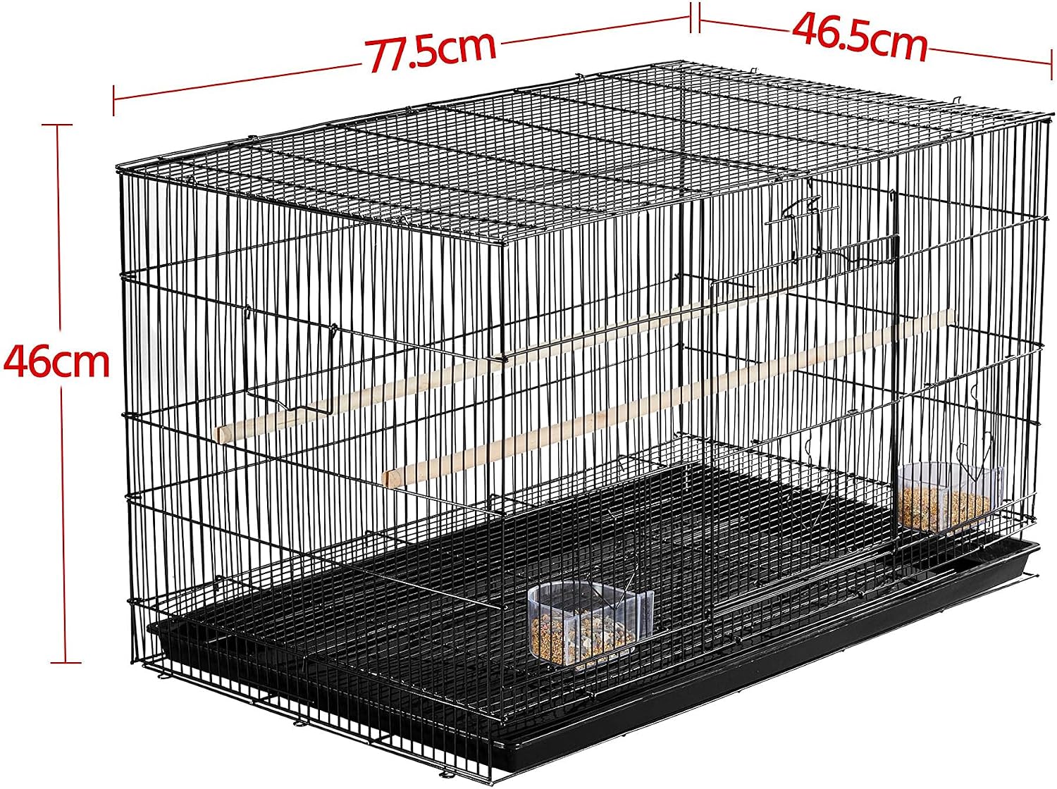 Detalle de Yaheetech Large Bird Cage 77.5cm