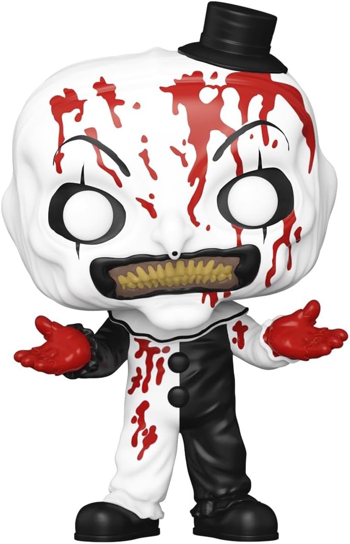 Detalle de Funko POP! テリファー2 アート・ザ・ピエロ(血まみれ)ビニールフィギュア 高さ約9.5cm