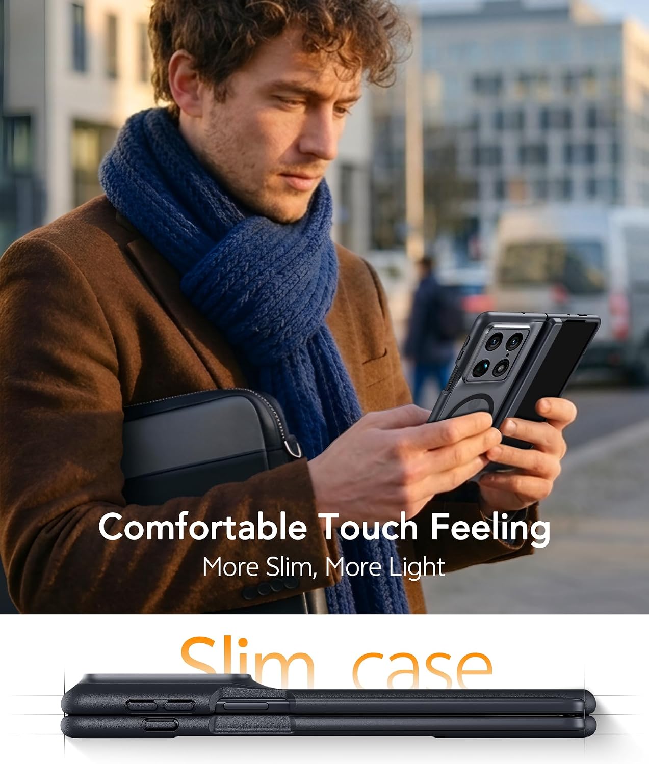 Thumbnail 6 de FNTCASE Motorola Razr Fold Case, Magnetic Cover with Hinge Protection