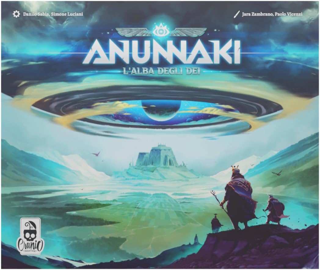 Detalle 2 de Cranio Creations Anunnaki: L’Alba degli Dei (edizione italiana) gioco 4X 1-4 giocatori