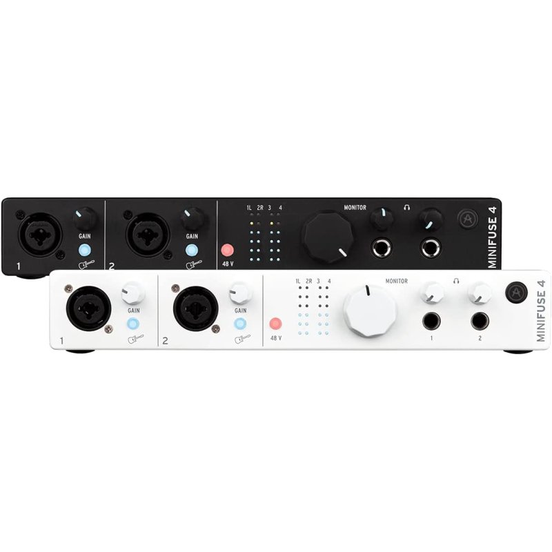 Thumbnail 1 de Arturia MiniFuse 4 Interfaz de Audio y MIDI USB Compacta Blanca