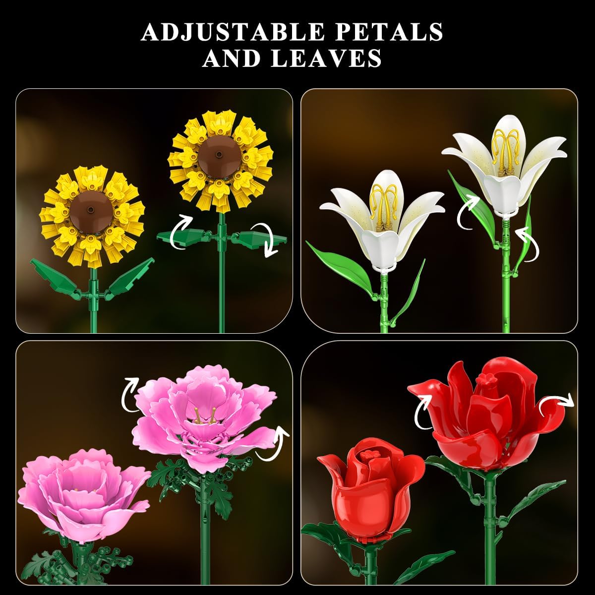 Thumbnail 6 de CUBIMANA Blumenstrauß-Bausatz 15 Teile