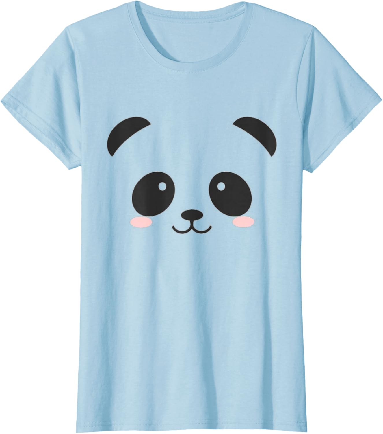 Detalle de Regalo per Bambini: Maglietta con Faccia da Panda di Halloween