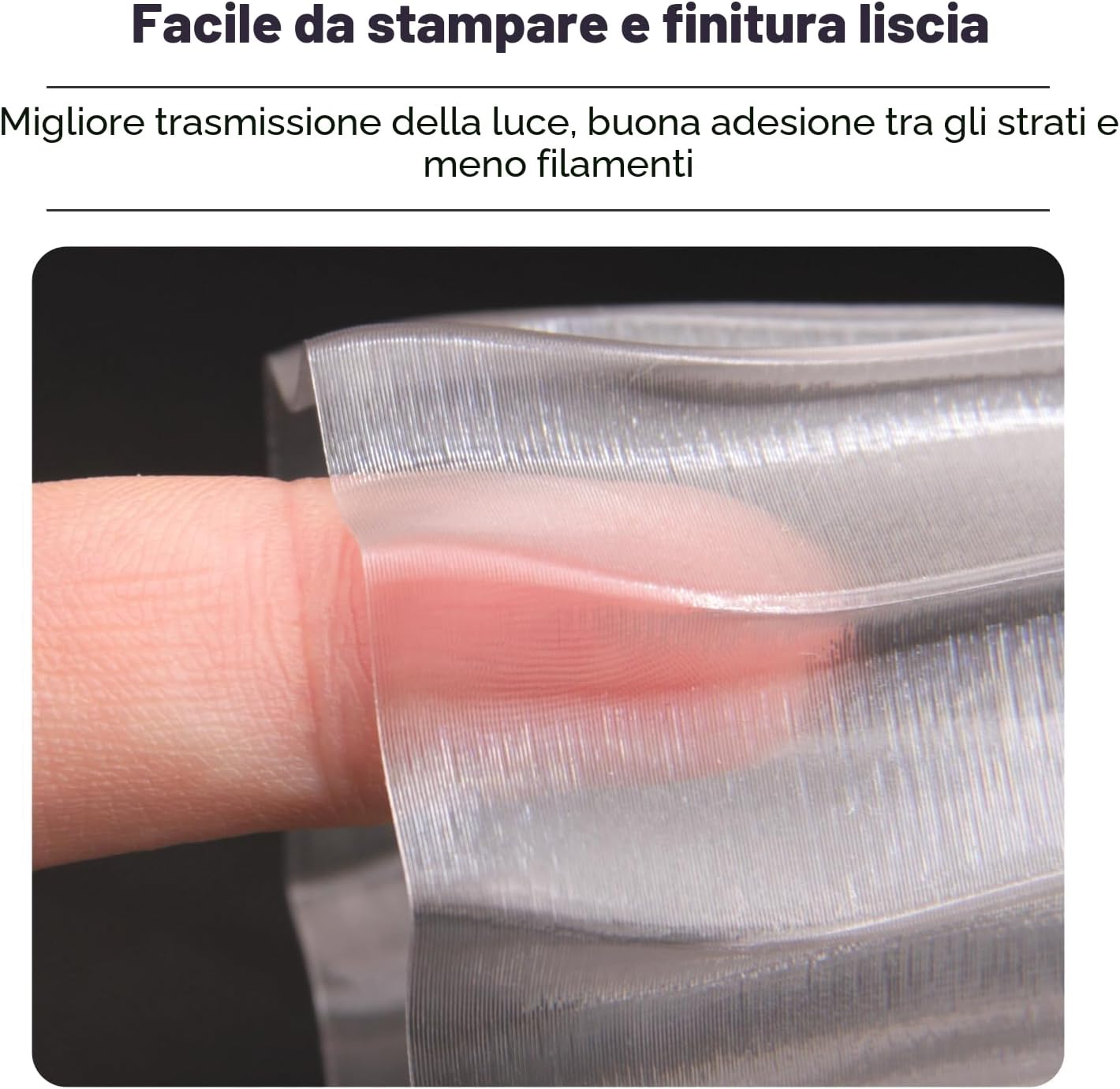 Detalle 2 de eSUN PETG 1,75 mm filamento 1 kg per stampante 3D