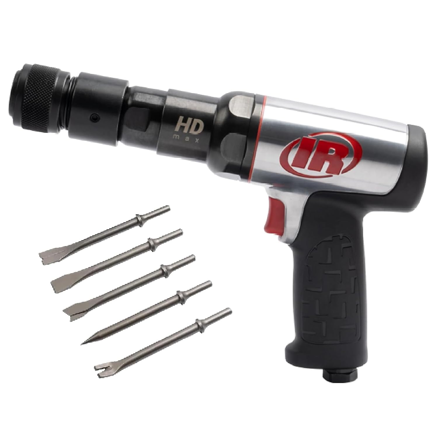Thumbnail 6 de Ingersoll Rand Kit Martello Pneumatico 119MAXK: Set da 5 scalpelli, cambi rapido e custodia