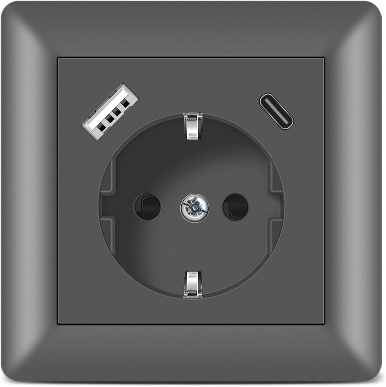 Detalle de Kaifire USB C Steckdose TypâC 3,4A Wandsteckdose đ
