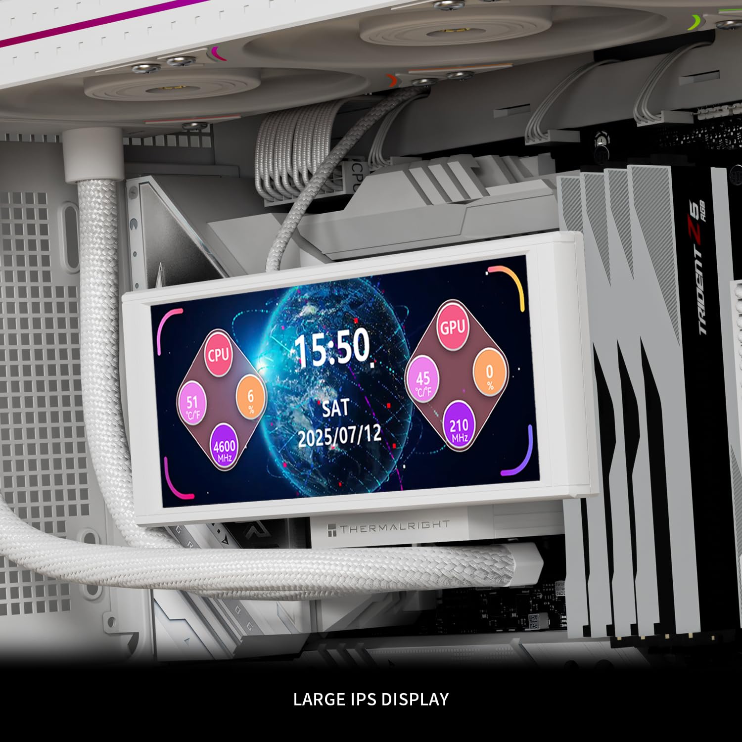 Thumbnail 1 de Thermalrlght Trofeo Vision 360 ARGB CPU Liquid Cooler