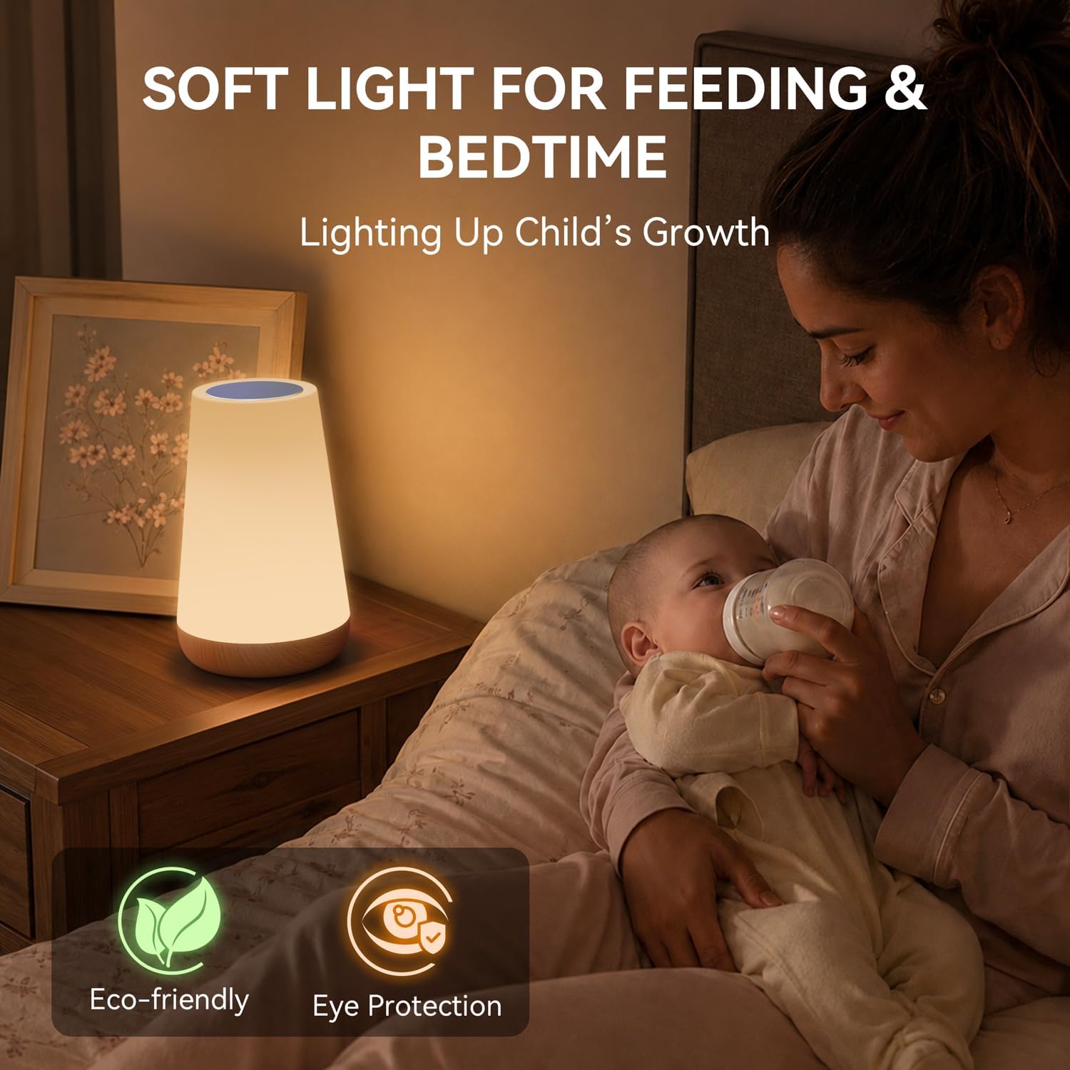Thumbnail 5 de Auxmir Night Light 2500mAh LED touch lamp