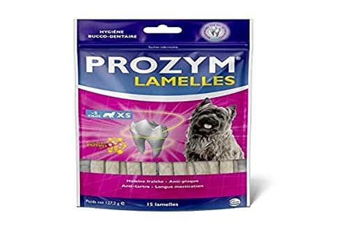 PROZYM Pack15 Lamelles XS soin dentaire chien 15