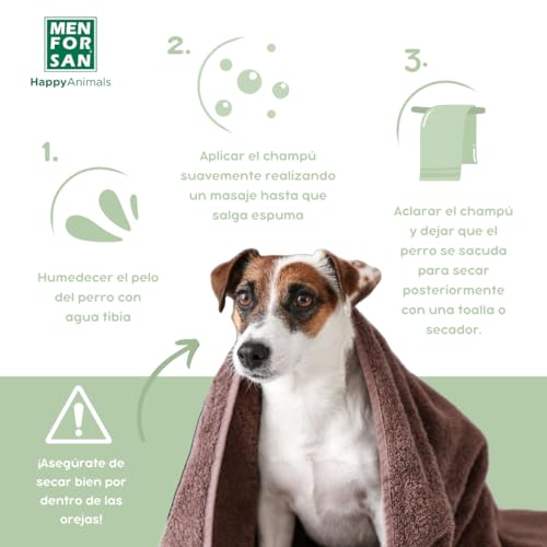 Detalle 2 de MENFORSAN Champú perros hidratante 5 L