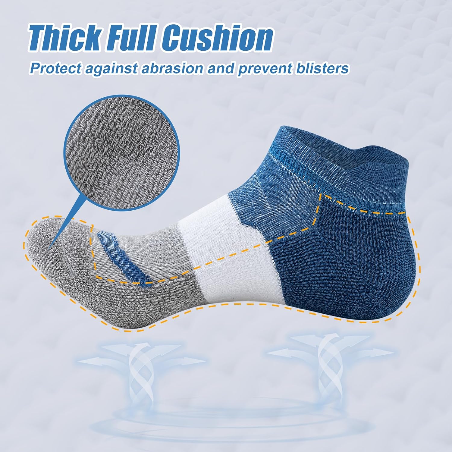 Detalle de Cirorld Trainer Socks 6 Pairs